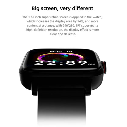 Smartwatch for Women, 1.69“ Smartwatch for Android/Iphone, Make/Receive Calls/Message Alerts/Ip67 Waterproof Outdoor Fitness Tracker Smartwatch (Gold/Pink)